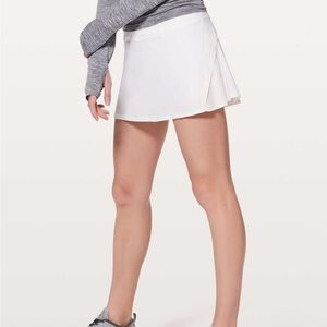 Lululemon Play off the Pleats Skort - White